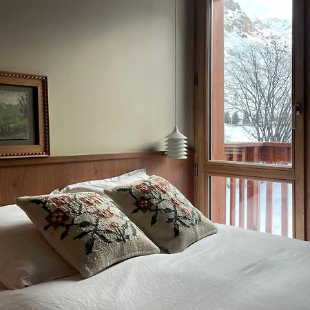 Les Barmettes Appart Renove Avec Vue, Parking Et Skis Aux Pieds Val-dʼIsère Esterno foto