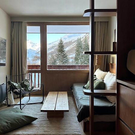 Les Barmettes Appart Renove Avec Vue, Parking Et Skis Aux Pieds Val-dʼIsère Esterno foto